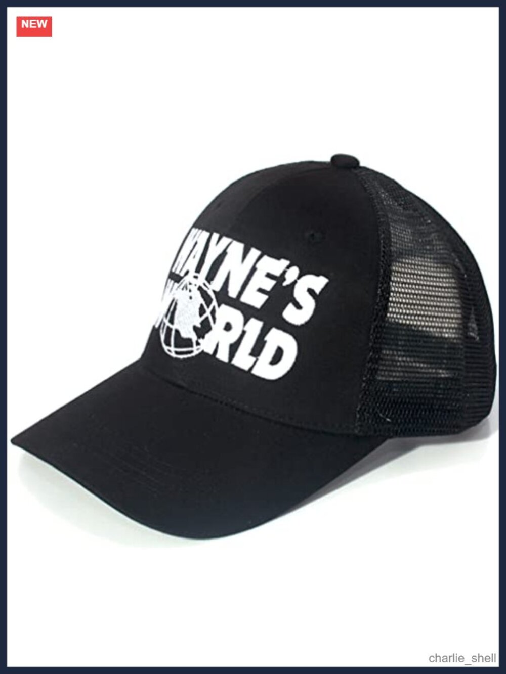Embroidered Trucker Hat Halloween Baseball Cap Wayne Costume